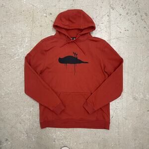 Vintage Atticus Hoodie Mens Large Orange Blink-182 Macbeth Punk Rock Y2K